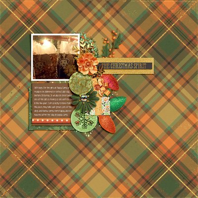 December Passport Challenge 17-Scrap Stash: Happy Holidays