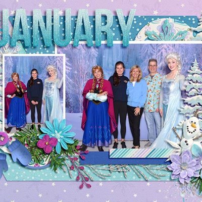 2020 Disney Calendar - January
