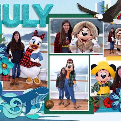 2020 Disney Calendar - July