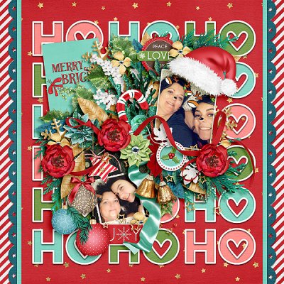 HoHoHo Merry and Bright
