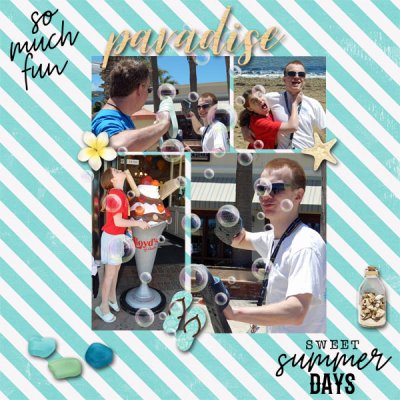 Goofing around on Catalina Island