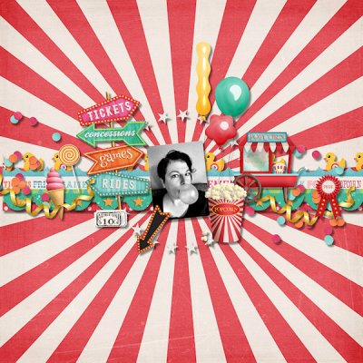 Blow bubbels with carnival
