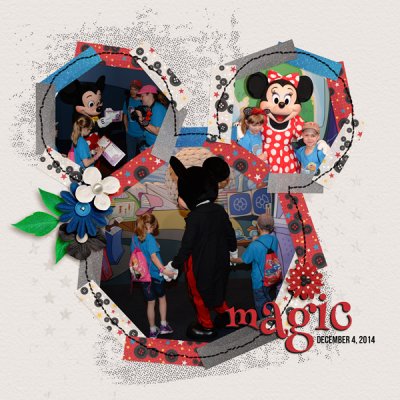 2014 Epcot book cover - scraplife