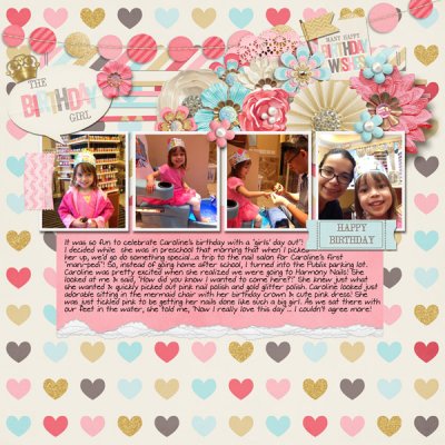 4th Birthday Mani-Pedi