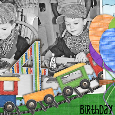 Aiden & Logans Birthday Express
