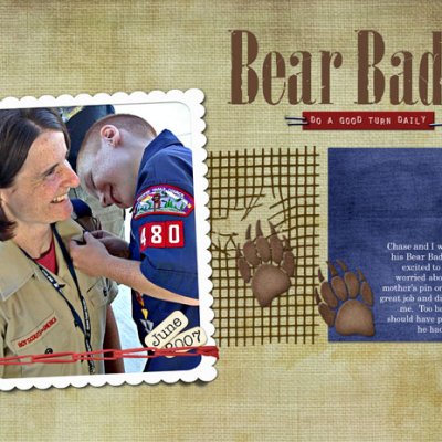 Bear Badge