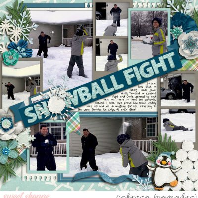 Snowball fight