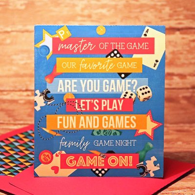 Family Game Night Invite