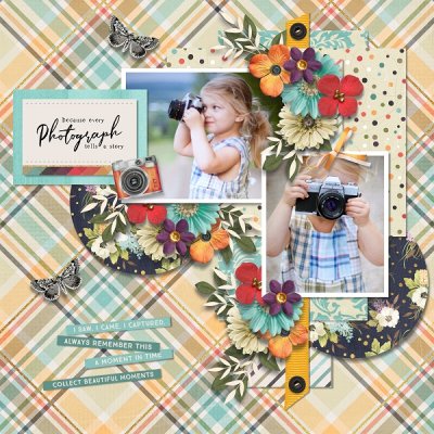 Scrap yours stories : Captured
