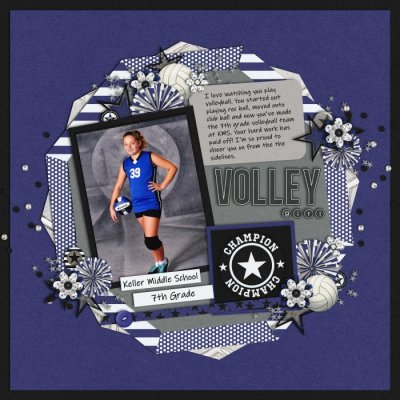 School - Seventh Grade Volleyball