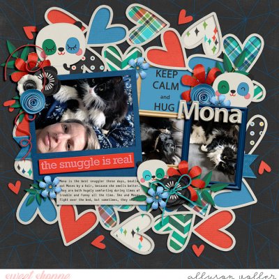 Keep Calm and Hug Mona