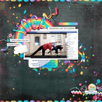 Yoga rainbow