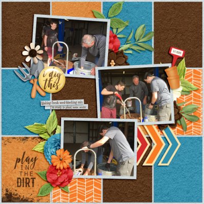 Playing in Dirt #15 Color