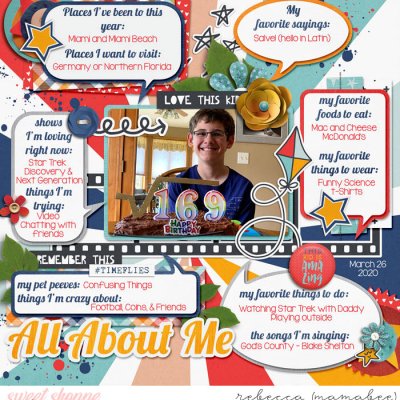 All About Me at 13