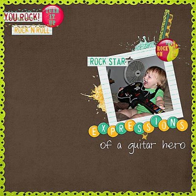 Expressions Of A Guitar Hero