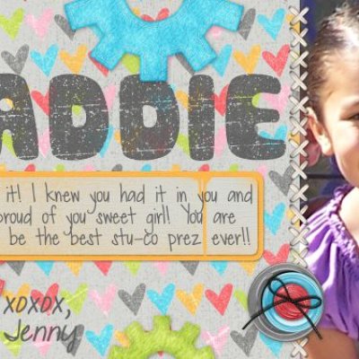 CONGRATS MADDIE!!