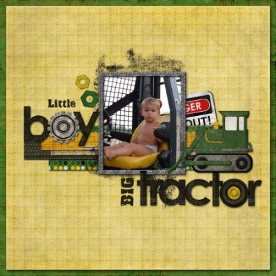 Little Boy, Big Tractor