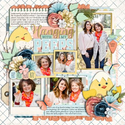 Hanging with my Peeps