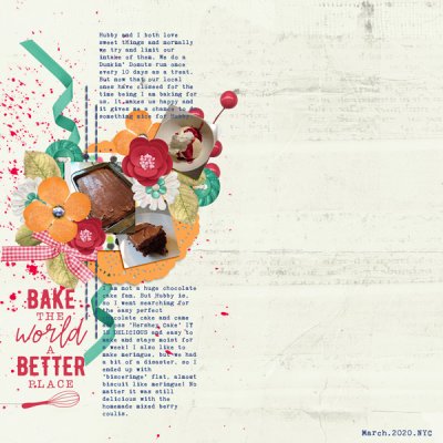 Journal: Bake the World A Better Place..