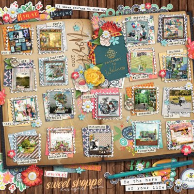 My Completed April 2020: Passport To Wellness