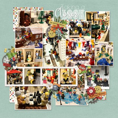 Taking a Closer Look at My LEGO Winter Village Left Page
