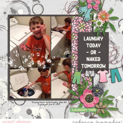 Learning how to do laundry