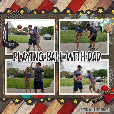 Playing Ball with Dad