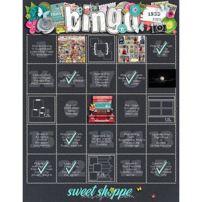 iNSD Bingo row