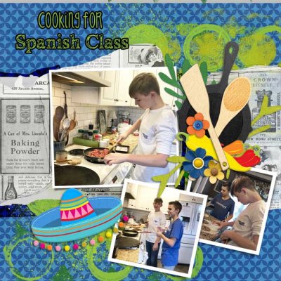 Spanish Class Cooking