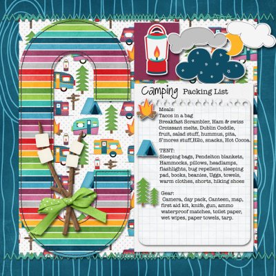 camping packing list