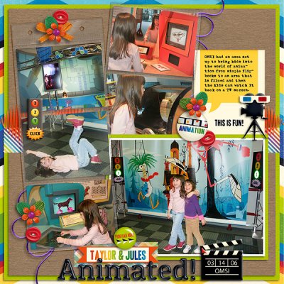 Animation Fun at OMSI in Portland