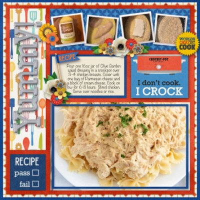Olive Garden Crockpot Chicken
