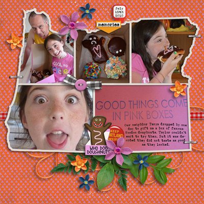 VOODOO doughnuts in Portland, Oregon