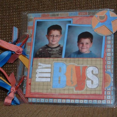 My Boys Acrylic Album