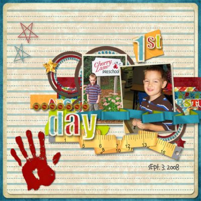1st day of preschool