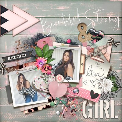 BEAUTIFUL STRONG GIRL