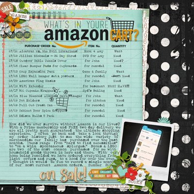 What's in Your Amazon Cart?