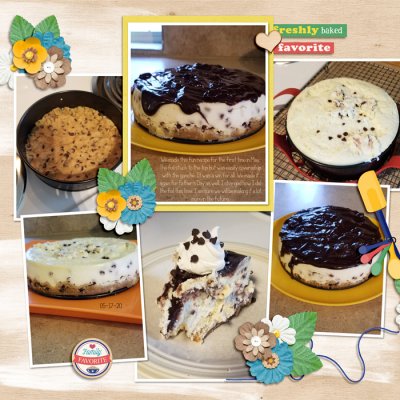 Instapot Cookie Dough Cheesecake