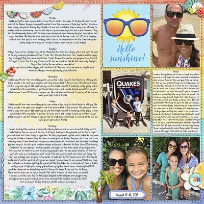 Project Life 2019- AUG