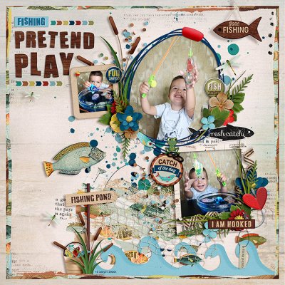 Fishing play pretend