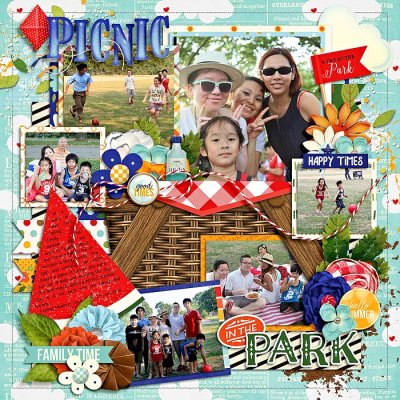 picnic at the park