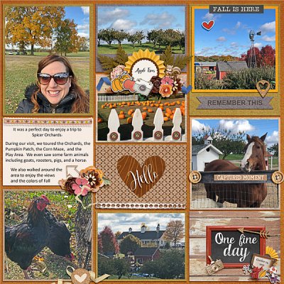 One Fine Day at Spicer Orchards