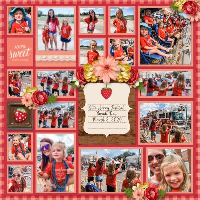 Strawberry Festival Parade Day