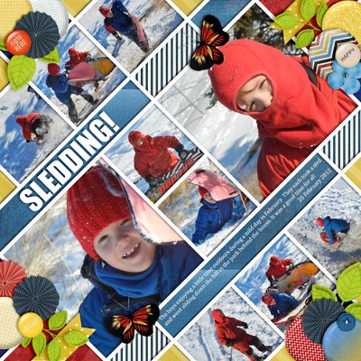 Sledding!