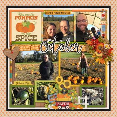 October Pumpkin Spice