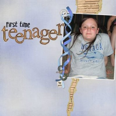 First time teenager