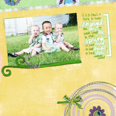 Spring - boys