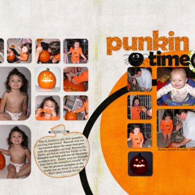 {h&a} punkin carving time 2007