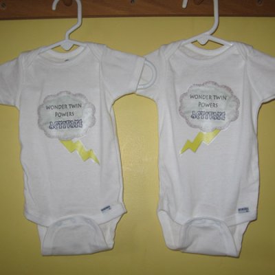 Twin onesies