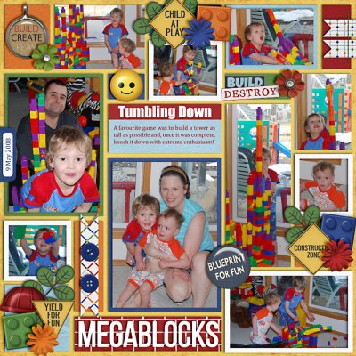 Megablocks Tumbling Down